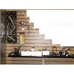 Chrome Foot Gear Shifters, Handlebar assembly, Seat Rack and Full Covered Heat Shield