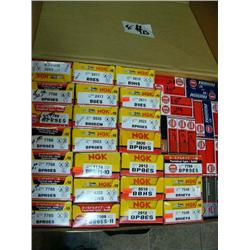 CHOICE on 5 Boxes of Motorcycle Spark Plugs