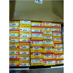 CHOICE on 5 Boxes of Motorcycle Spark Plugs