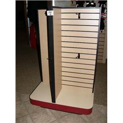 CHOICE of 2 slatted Four Sided Wheeled Display
