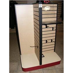 CHOICE of 2 slatted Four Sided Wheeled Display