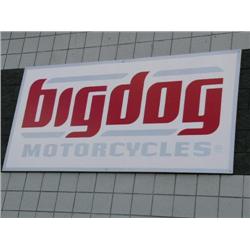 CHOICE of 4 Wooden Exterior Motorcycle Brand Name Signs