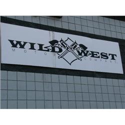 CHOICE of 4 Wooden Exterior Motorcycle Brand Name Signs