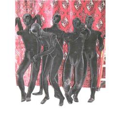 Lot of 5 pose-able Mannaquins