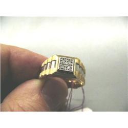 Men's Diamond Ring size 11 1/2 Four Diamonds (27)