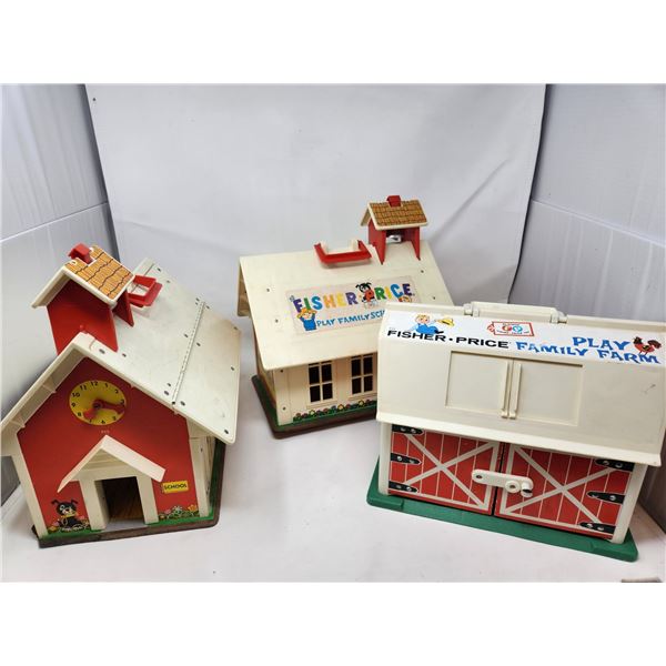 Vintage Fisher-Price Barns