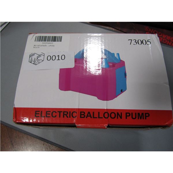 New electric balloon pump