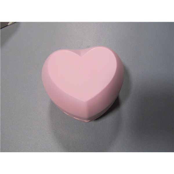 heart shaped box for jewelry with LED light