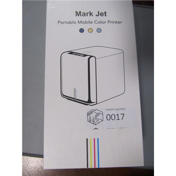 Portable mobile color printer new in box