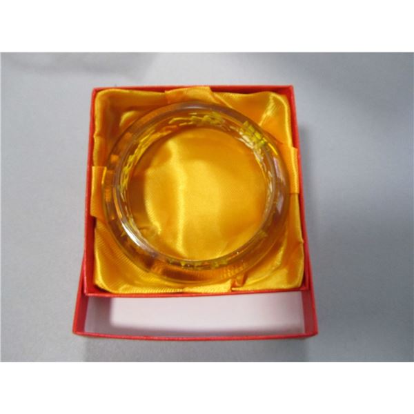 Vintage Bracelet Reverse Carved