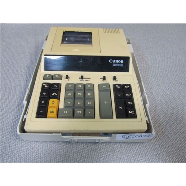Canon MP21 desktop printing calculator