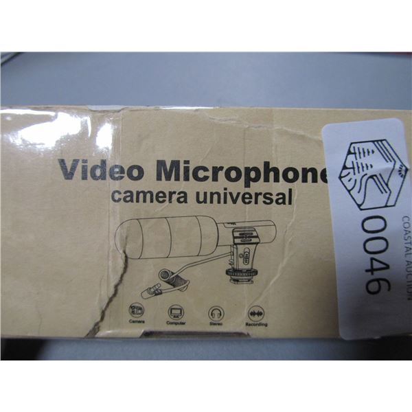 microphone for cameras, computers and recording