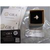 Image 2 : Moissanite Diamond Ring with GRA Certificate