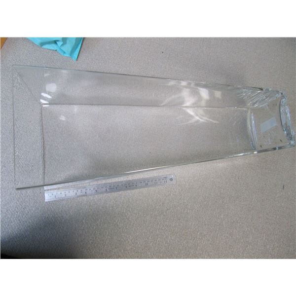 large glass vase