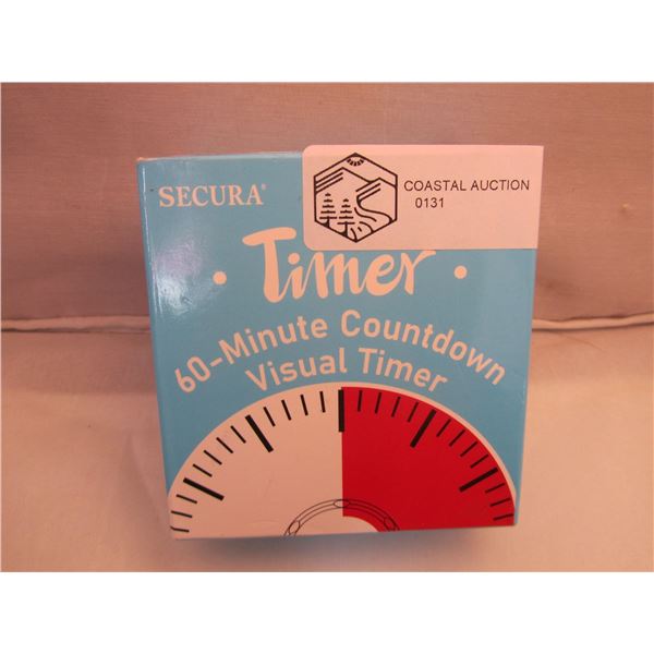 60-min countdown visual timer