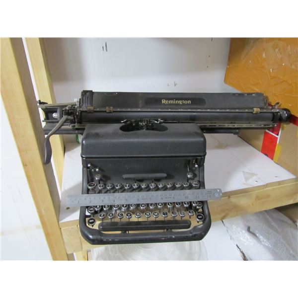 vintage Remington type writer