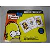 Image 1 : the Simpsons deluxe poker set new in seal