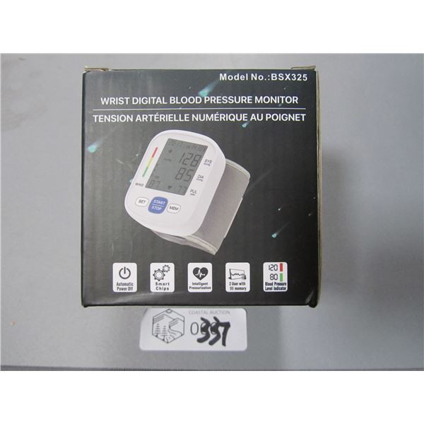 wrist blood pressure monitor