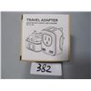 Image 1 : travle adapter with usb charger US to UK