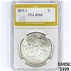 Image 1 : 1878-S Morgan Silver Dollar PGA MS64