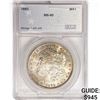 Image 1 : 1892 Morgan Silver Dollar SEGS MS60