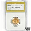 Image 1 : 1939 Wheat Cent PGA PR64 RED