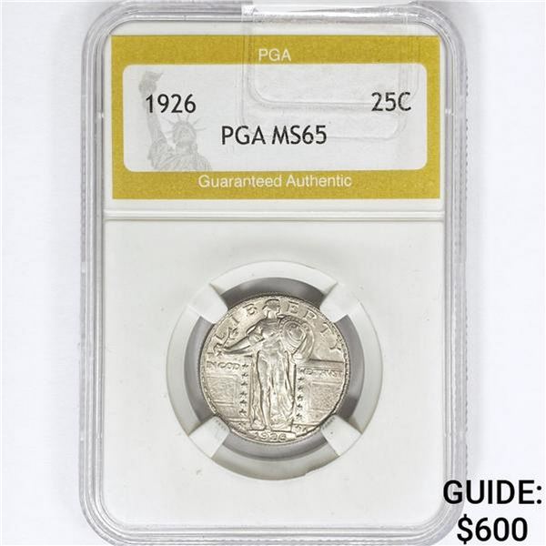 1926 Standing Liberty Quarter PGA MS65