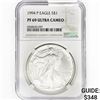 Image 1 : 1994-P American Silver Eagle NGC PF69 UC