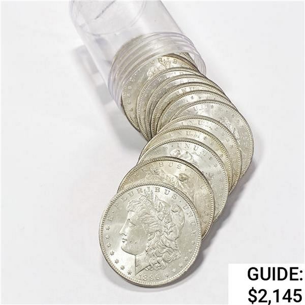 Morgan Silver Dollar Roll (13 Coins)