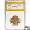 Image 1 : 1828 Classic Head Half Cent PGA MS65