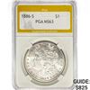 1886-S Morgan Silver Dollar PGA MS63