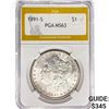 1891-S Morgan Silver Dollar PGA MS63