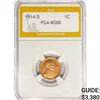 Image 1 : 1914-D Wheat Cent PGA MS60