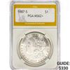 Image 1 : 1887-S Morgan Silver Dollar PGA MS62+