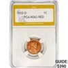 Image 1 : 1920-D Wheat Cent PGA MS63 RED