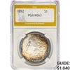 Image 1 : 1892 Morgan Silver Dollar PGA MS63