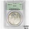 Image 1 : 1884-O Morgan Silver Dollar PCGS MS65