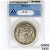 Image 1 : 1890-CC Morgan Silver Dollar ANACS VF30