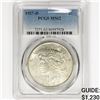 Image 1 : 1927-D Silver Peace Dollar PCGS MS62
