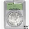 Image 1 : 1880-S Morgan Silver Dollar PCGS MS65
