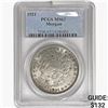 Image 1 : 1921 Morgan Silver Dollar PCGS MS63