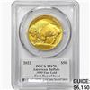 Image 1 : 2022 $50 1oz. American Gold Buffalo PCGS MS70
