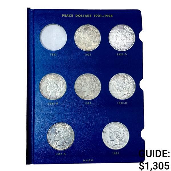 1922-1935 Peace Dollar Set [20 Coins