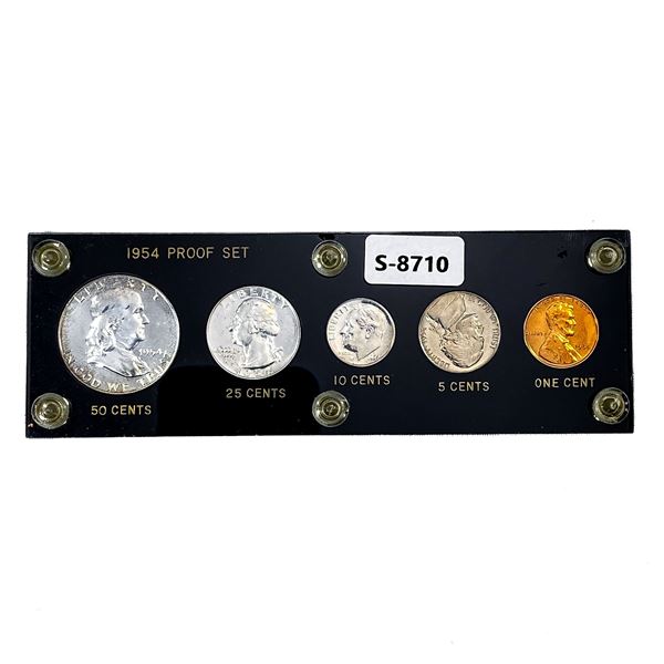 1954 US Proof Mint Set [5 Coins]