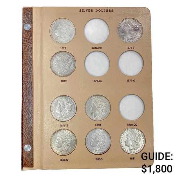 1878-1890 Morgan Dollar Set [25 Coins]