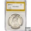 Image 1 : 1859-O Seated Liberty Dollar PGA MS63