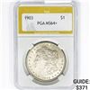 Image 1 : 1903 Morgan Silver Dollar PGA MS64+