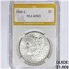 Image 1 : 1900-S Morgan Silver Dollar PGA MS63