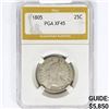 Image 1 : 1805 Draped Bust Quarter PGA XF45