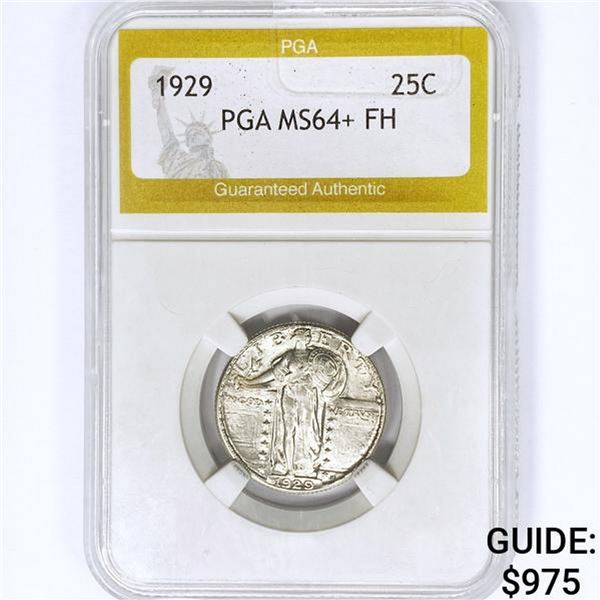 1929 Standing Liberty Quarter PGA MS64+ FH